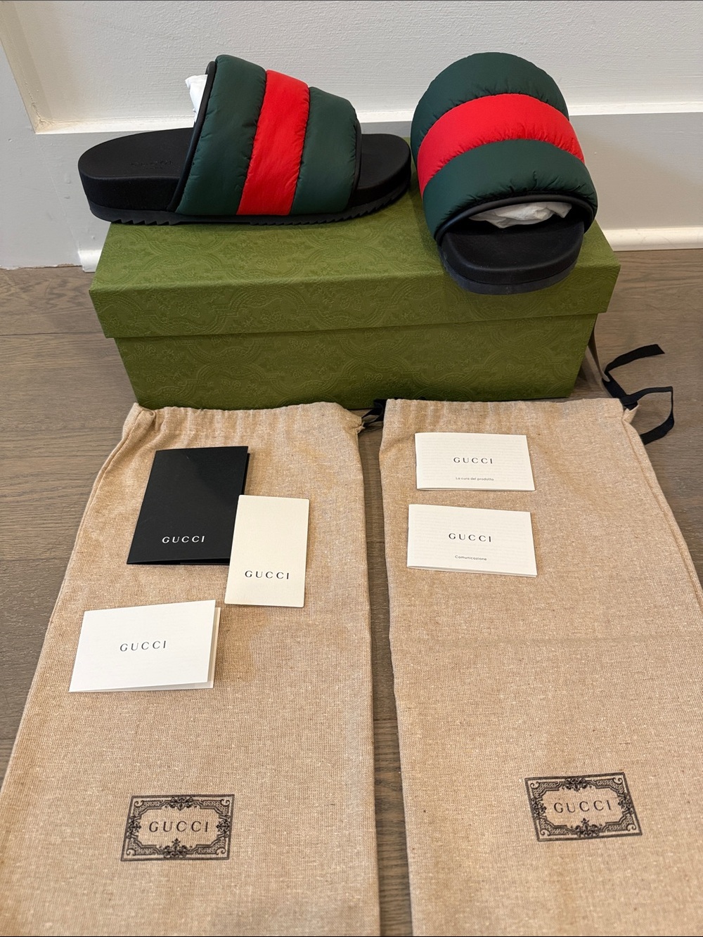 Gucci Nylon Twenty Sandals